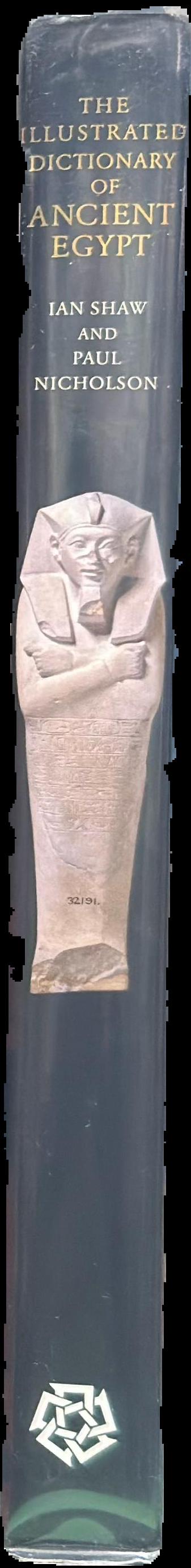 Illustrated dictionary of ancient Egypt live spine