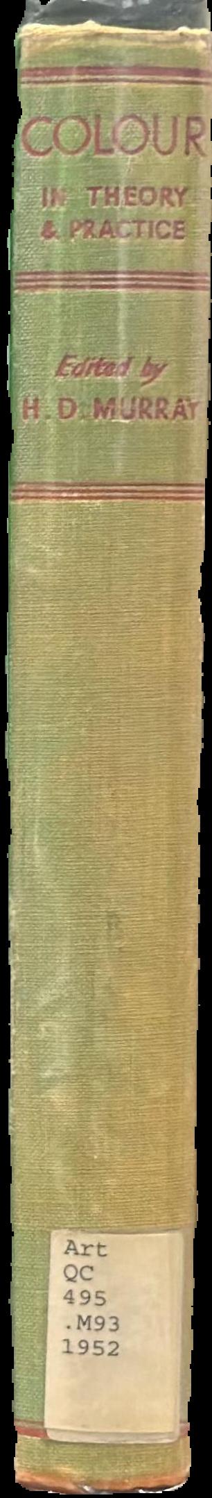 Colour : in theory and practice live spine