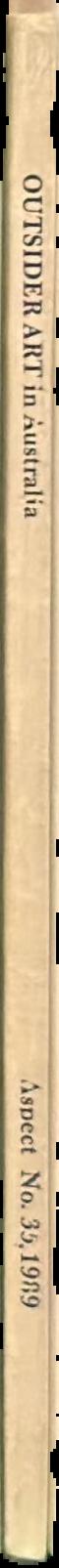 Outsider art in Australia live spine