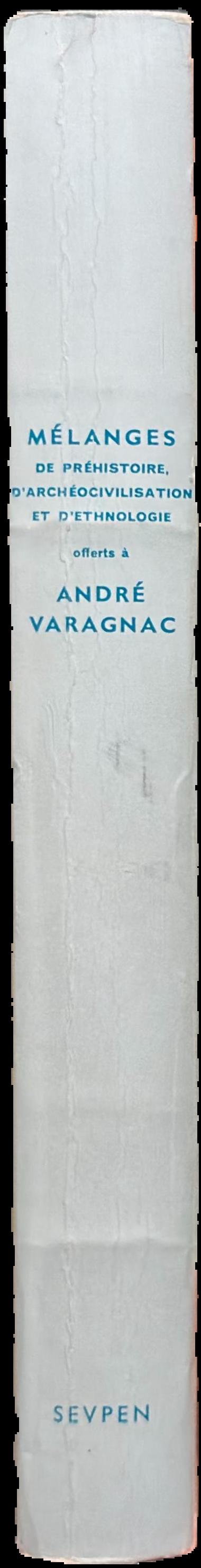 Mélanges de préhistoire, d'archéocivilisation et d'ethnologie live spine