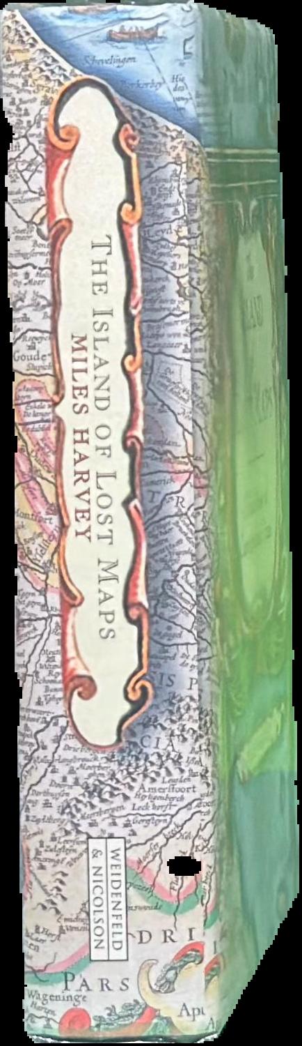 The island of lost maps : a true story of cartographic crime live spine