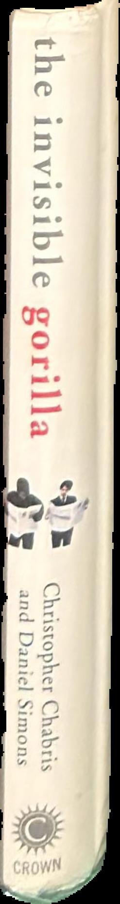 The invisible gorilla : and other ways our intuitions deceive us / Christopher Chabris and Daniel Simons live spine