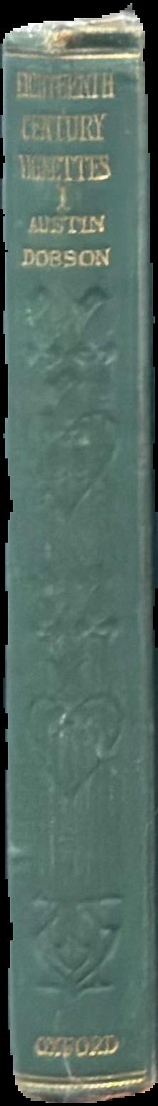 Eighteenth century vignettes : first series live spine