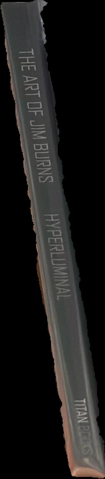 Hyperluminal : the art of Jim Burns / Jim Burns ; foreword by Joe Haldeman live spine
