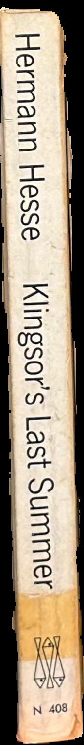 Klingsor's last summer / Hermann Hesse ; translated by Richard and Clara Winston live spine