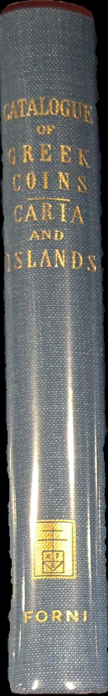 Catalogue of the Greek coins of Caria, Cos, Rhodes, &c. live spine