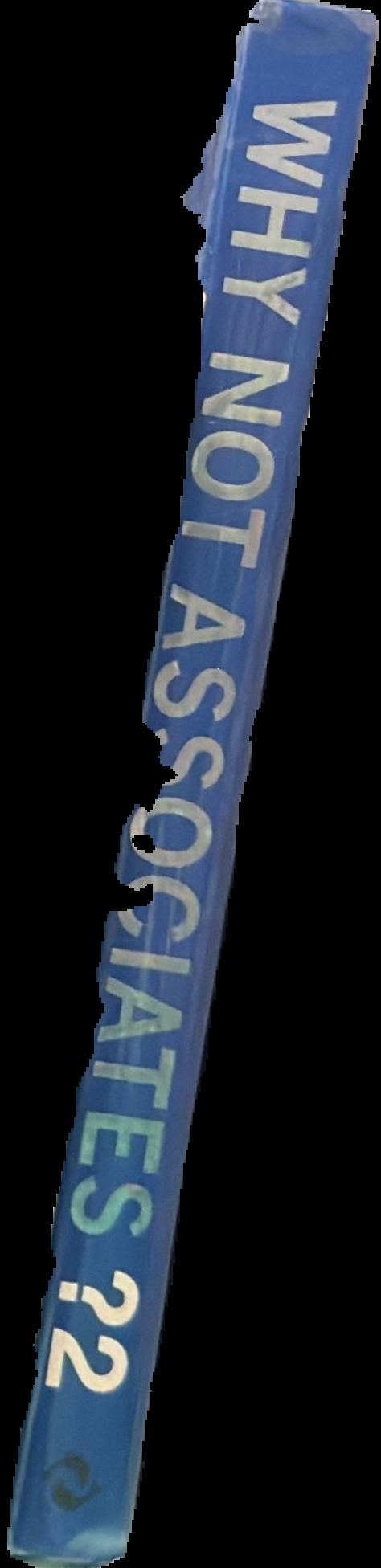 Why Not Associates : book number two live spine