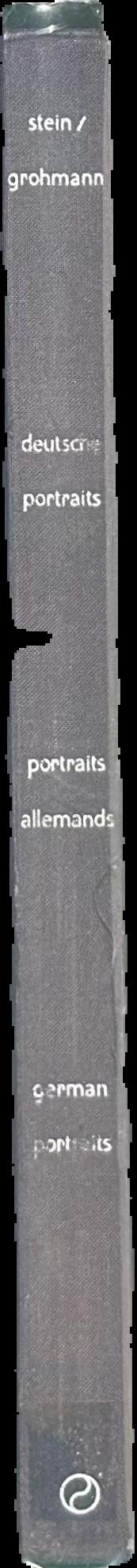 Deutsche portraits : portraits allemands : German portratis live spine