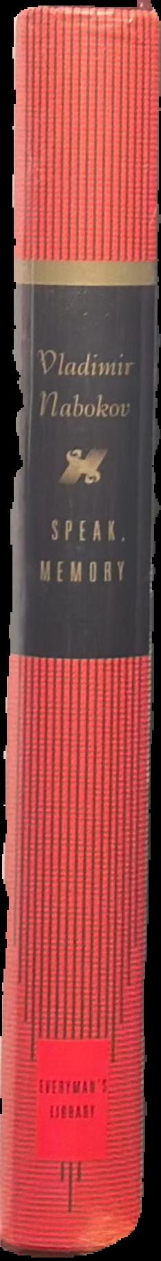 Speak, memory : an autobiography revisited / Vladimir Nabokov ; with an introduction by Brian Boyd live spine