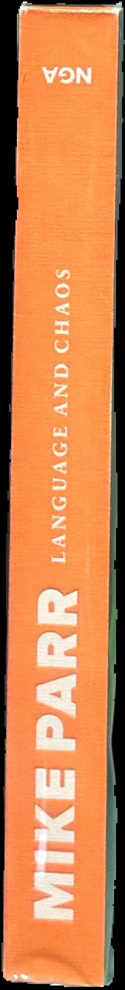 Mike Parr : language and chaos live spine