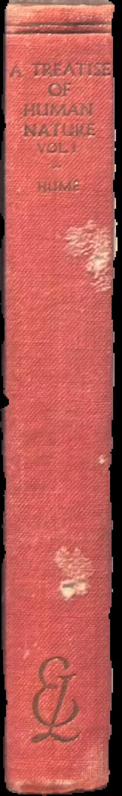 A treatise of human nature in two volumes : vol. I live spine