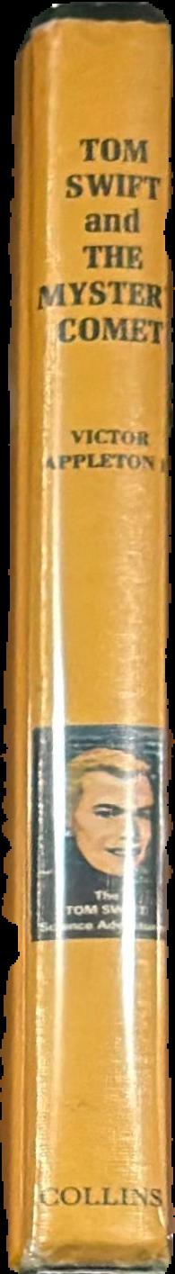 Tom Swift and the mystery comet live spine
