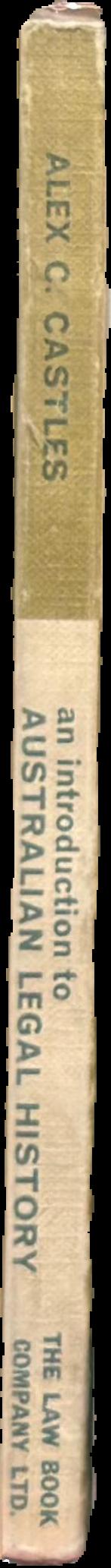 An introduction to Australian legal history live spine