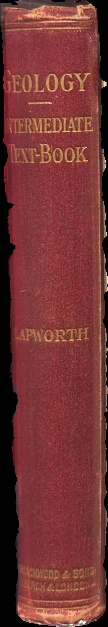 An intermediate text-book of geology live spine