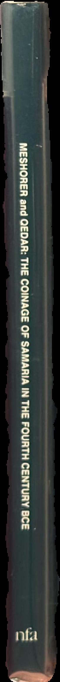 The coinage of Samaria in the fourth century BCE live spine