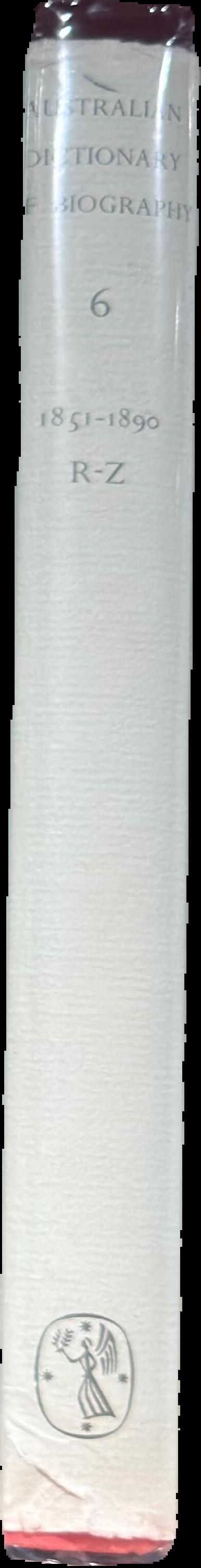 Australian dictionary of biography : volume 5 : 1851-1890 K-Q live spine