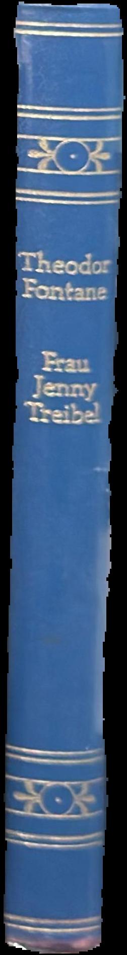 Frau Jenny Treibel / Theodore Fontane live spine