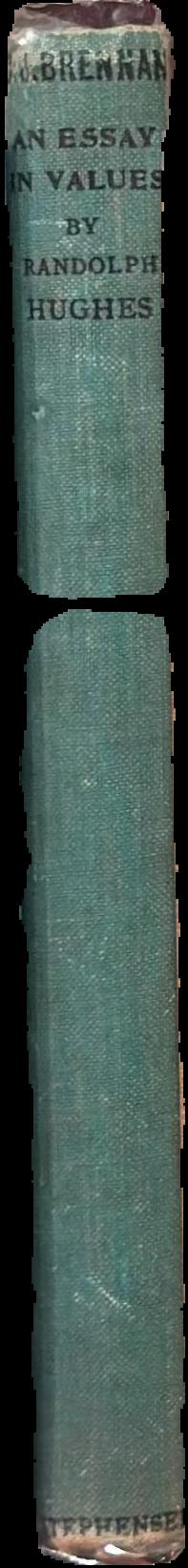 C. J. Brennan : an essay in values live spine
