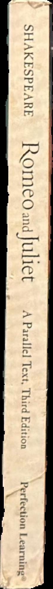 Romeo and Juliet live spine