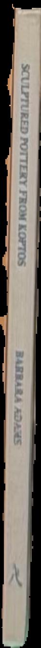 Sculptured pottery from Koptos in the Petrie Collection live spine