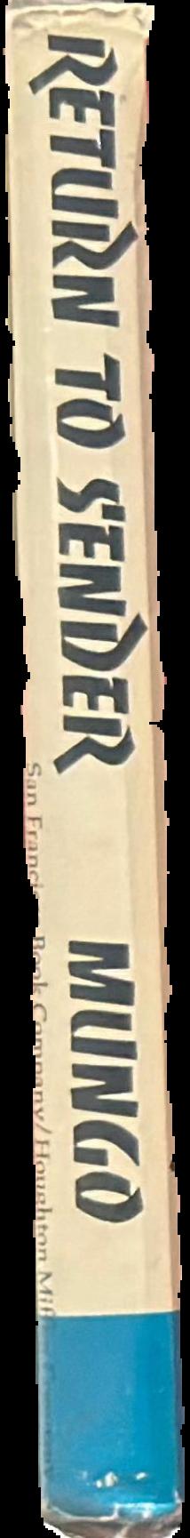 Return to sender, or, When the fish in the water was thirsty live spine