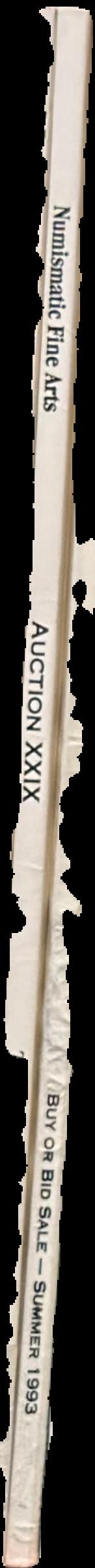 Auction XXXI : Spring mail bid sale 1993 / Numismatic Fine Arts live spine