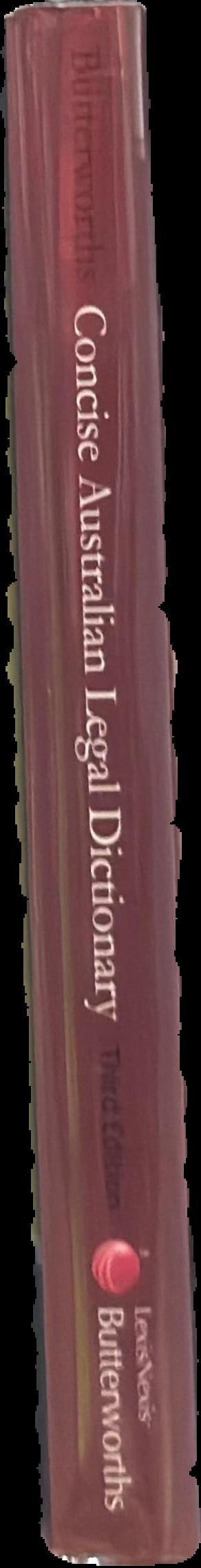 The Australian concise Oxford dictionary of current English live spine