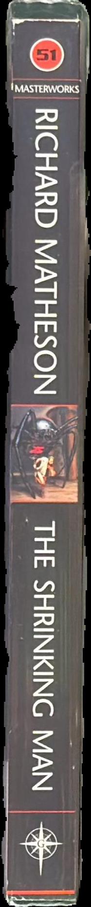 The shrinking man live spine