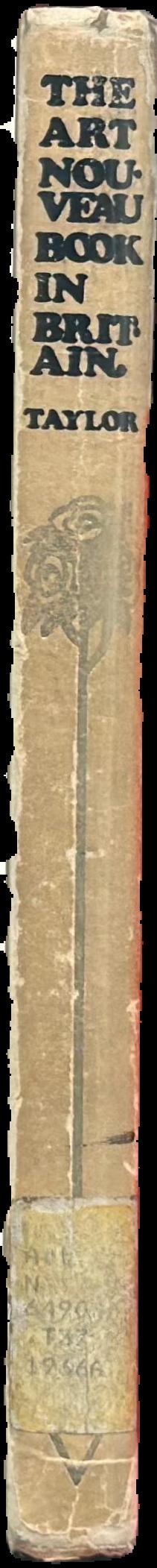 The art nouveau book in Britain live spine