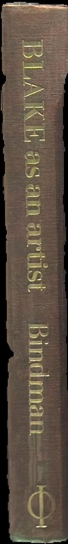 Blake as an artist live spine