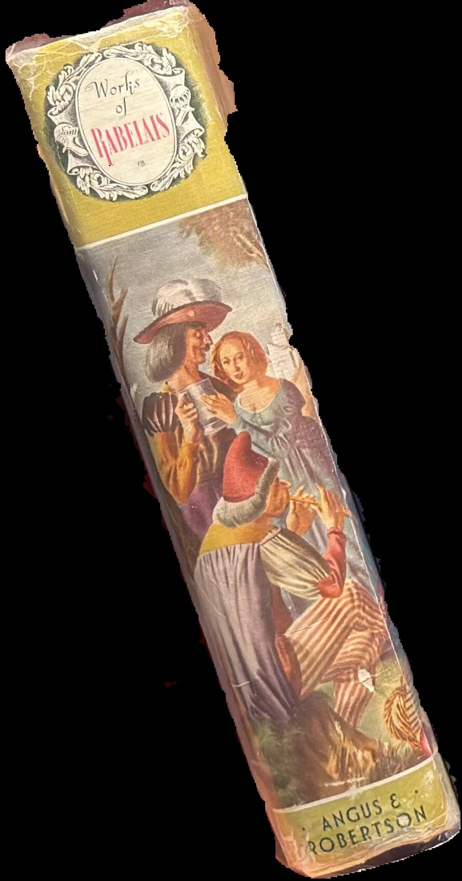 The heroic deeds of Gargantua and Pantagruel live spine