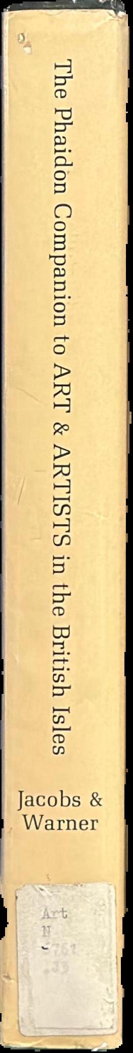 The Phaidon companion to art and artists in the British Isles live spine
