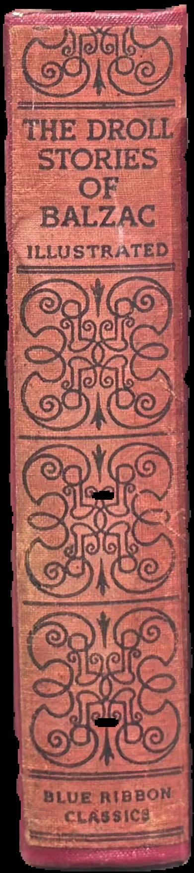 The droll stories of Honoré de Balzac live spine