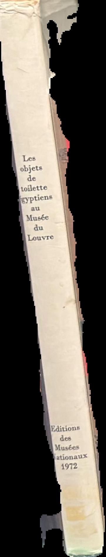 Catalogue des objets de toilette egyptiens live spine