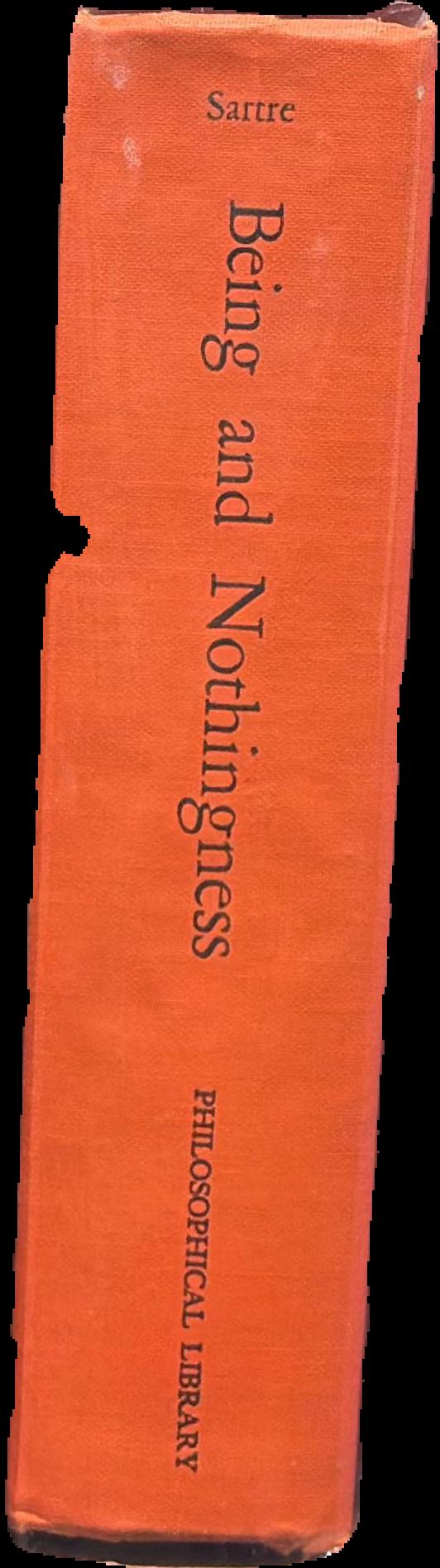 Being and nothingness : an essay on phenomenological ontology live spine