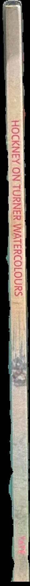 Hockney on Turner watercolours live spine