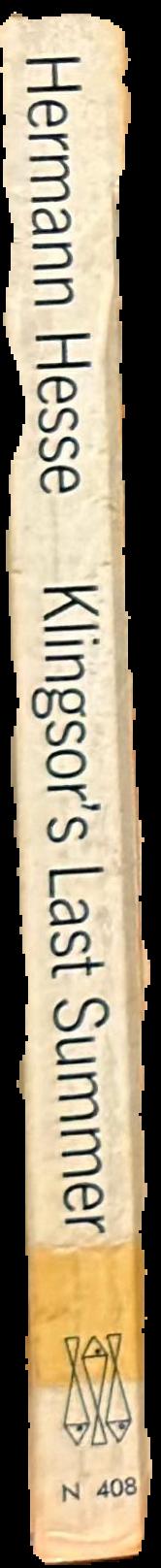 Klingsor's last summer live spine