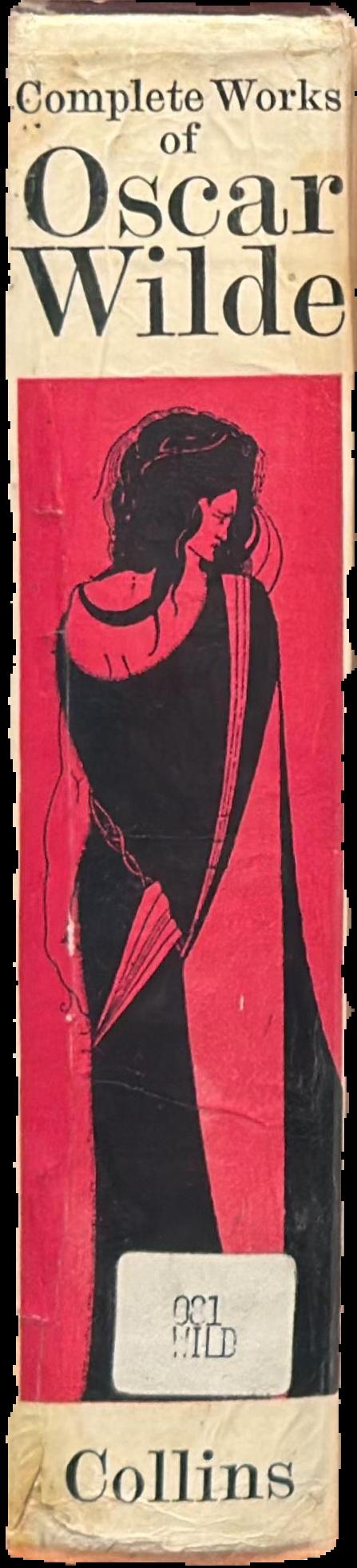 Complete works of Oscar Wilde live spine