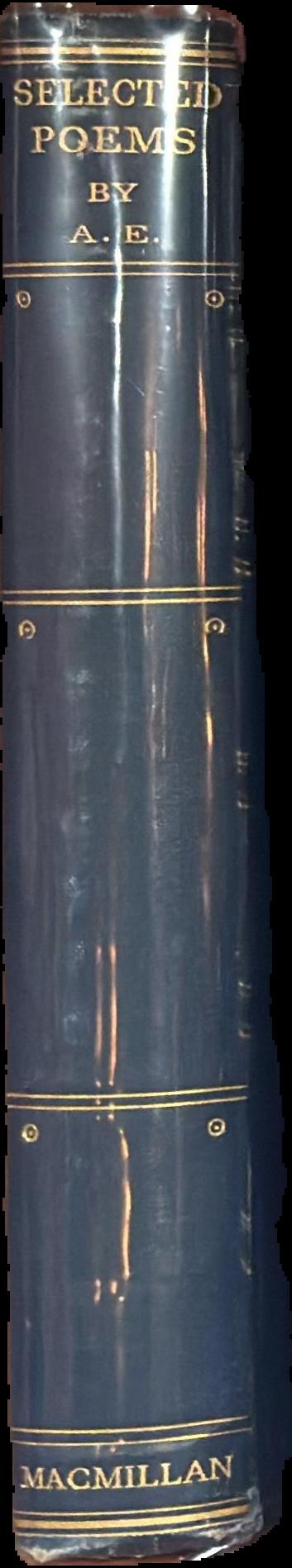 Selected poems / by A. E. live spine