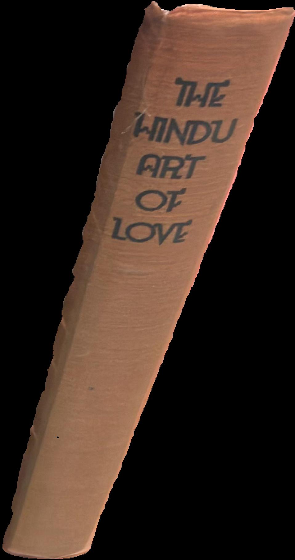 The Hindu art of love live spine
