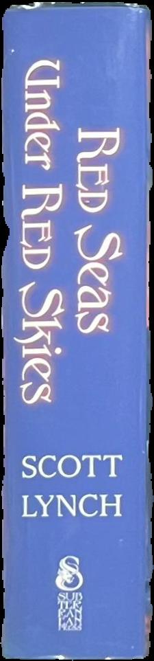 Red seas under red skies / Scott Lynch live spine