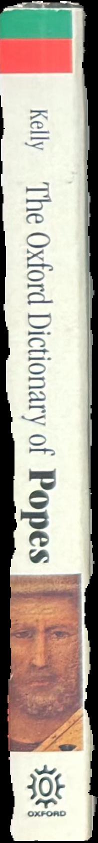The Oxford dictionary of popes live spine
