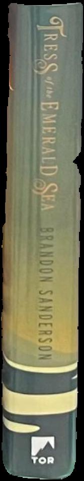 Shadows for silence in the forests of Hell / Brandon Sanderson live spine