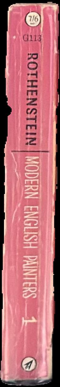 Modern English painters : volume one : Sickert to Grant / John Rothenstein live spine