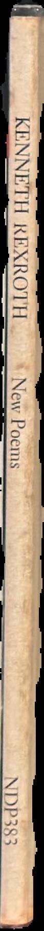 New poems live spine