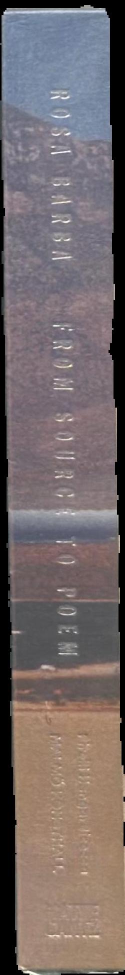 Rosa Barba : from source to poem live spine