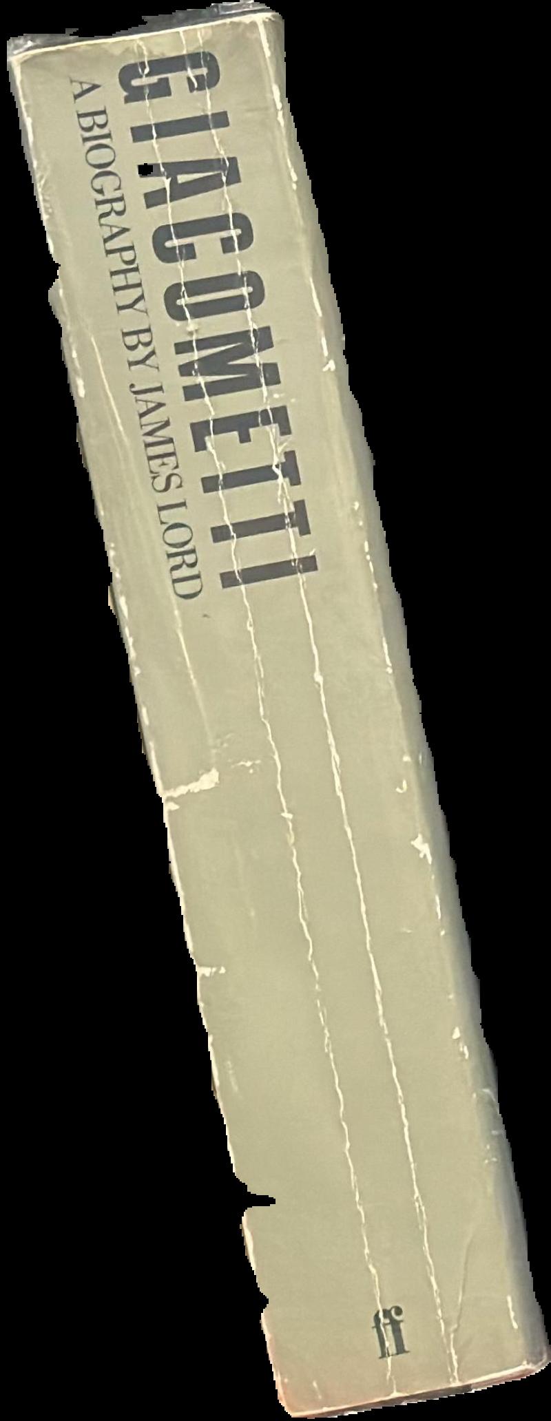 Giacometti : a biography live spine