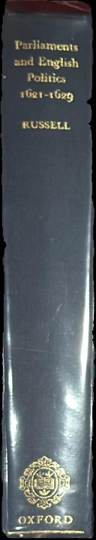 Parliaments and English politics, 1621–1629 live spine