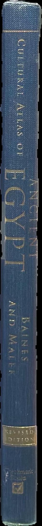 Cultural atlas of ancient Egypt live spine