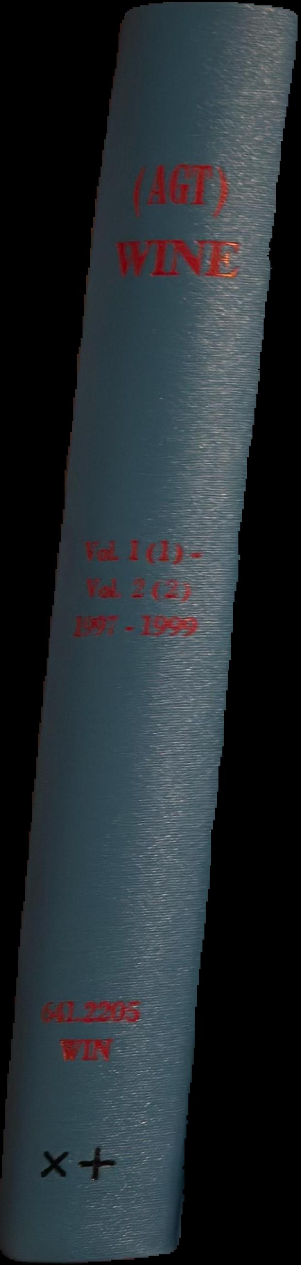 The J. K. Walker Lecture for 1953 / delivered by Walter James for the Wine and Food Society of New South Wales live spine